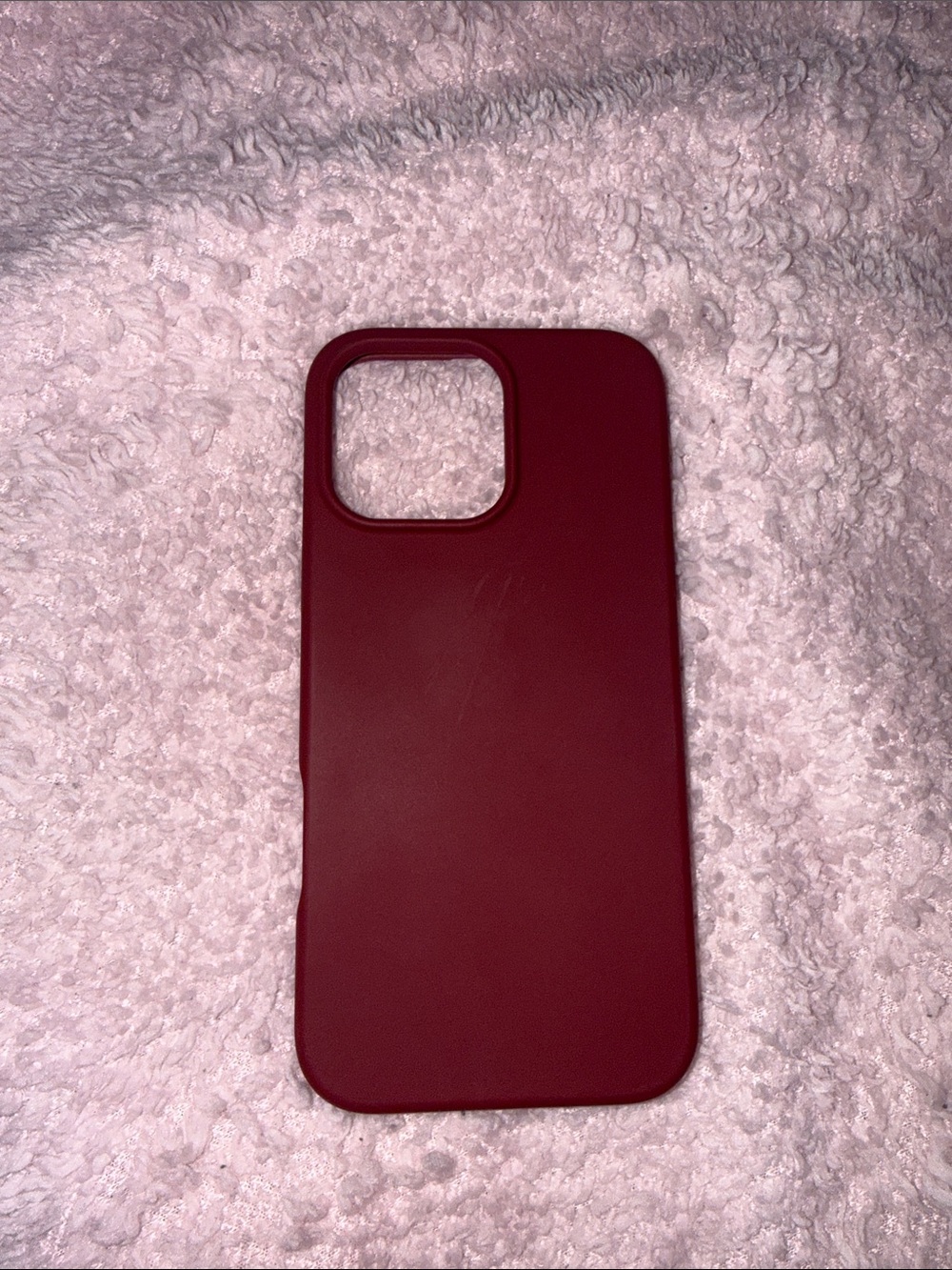 Protective MagSafe Silicone Phone Case - Deep Burgundy IPhone 16 Pro Max